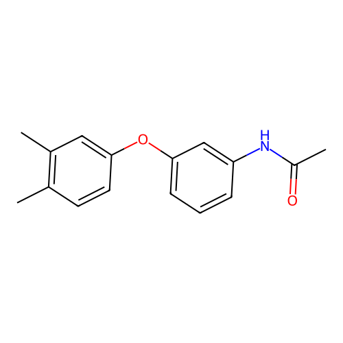N-[3-(3,4-dimethylphenoxy)phenyl]acetamide structure