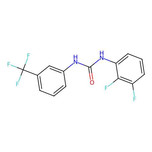 N-(2,3-Difluorophenyl)-N'-[3-(trifluoromethyl)phenyl]urea structure