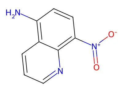 8-Nitroquinolin-5-amine structure