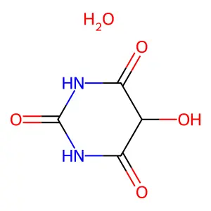 Dialuric acid monohydrate structure