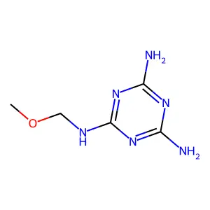 N-(Methoxymethyl)-1,3,5-triazine-2,4,6-triamine structure