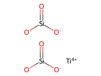 Titanium silicate structure