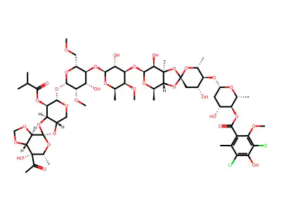 Antibiotic RP 21190 structure