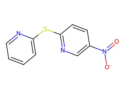 5-Nitro-2-pyridin-2-ylsulfanylpyridine structure