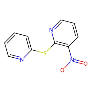 3-Nitro-2-(pyridin-2-ylthio)pyridine structure