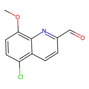 5-Chloro-8-methoxyquinoline-2-carbaldehyde structure