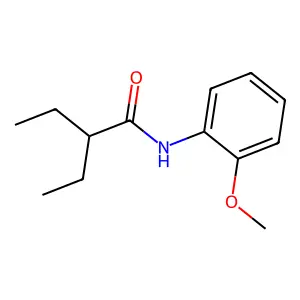 2-ethyl-N-(2-methoxyphenyl)butanamide structure