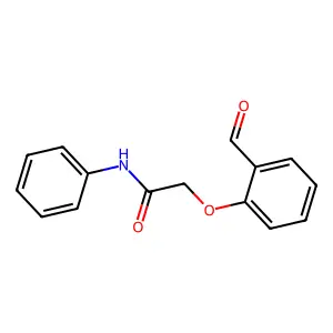 2-(2-formylphenoxy)-N-phenylacetamide structure