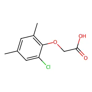 (2-Chloro-4,6-dimethylphenoxy)acetic acid structure