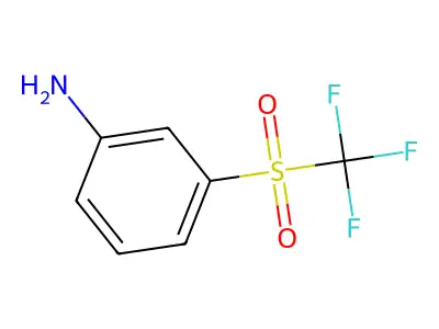 3-((Trifluoromethyl)sulfonyl)aniline structure
