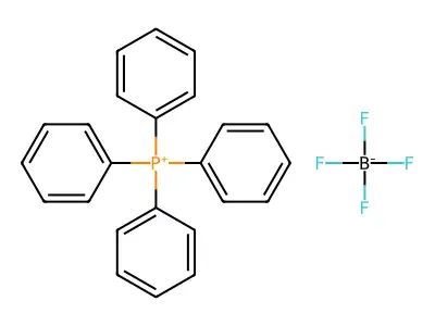 Tetraphenylphosphonium tetrafluoroborate structure