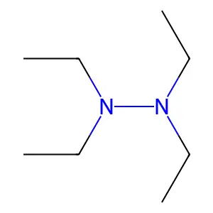 Tetraethylhydrazine structure