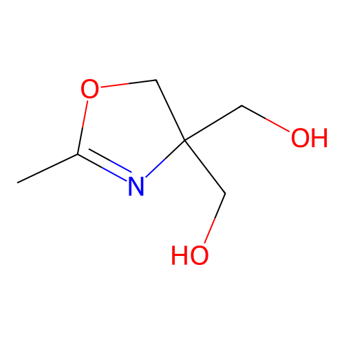 2-Methyl-4,4-dimethylol oxazoline structure