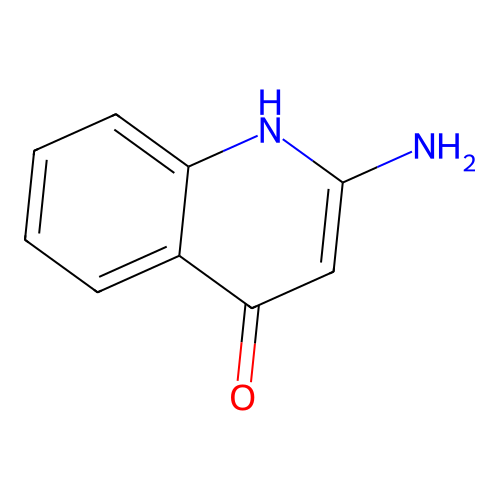 4-Quinolinol, 2-amino- structure