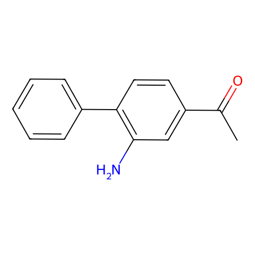 1-(2-Amino(1,1'-biphenyl)-4-yl)ethan-1-one structure