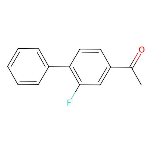 1-(2-Fluoro(1,1'-biphenyl)-4-yl)ethan-1-one structure