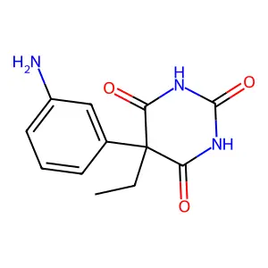 5-(3-Aminophenyl)-5-ethyl-1,3-diazinane-2,4,6-trione structure