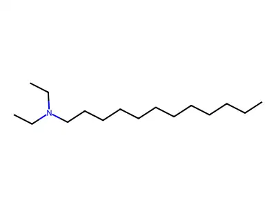 1-Dodecanamine, N,N-diethyl- structure