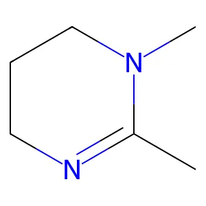 Pyrimidine, 1,4,5,6-tetrahydro-1,2-dimethyl- structure