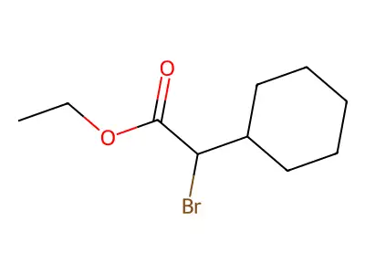 Ethyl 2-bromo-2-cyclohexylacetate structure