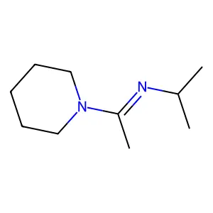 1-piperidin-1-yl-N-propan-2-ylethanimine structure