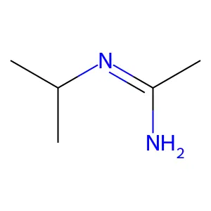 N-isopropylacetamidine structure