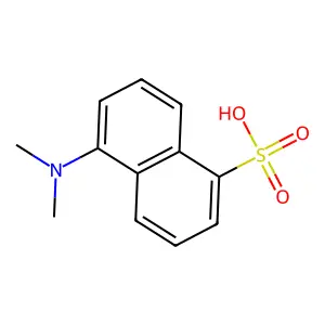 丹磺酸 structure