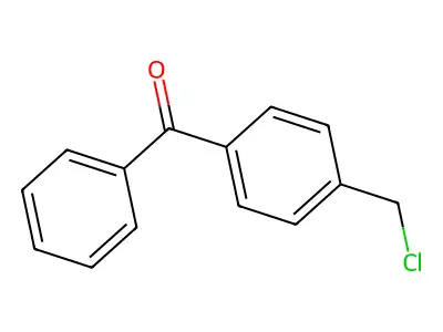 4-(Chloromethyl)benzophenone structure