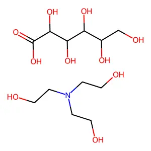 9H-Purine, 2-(4-piperonyl-1-piperazinyl)-, dihydrochloride structure