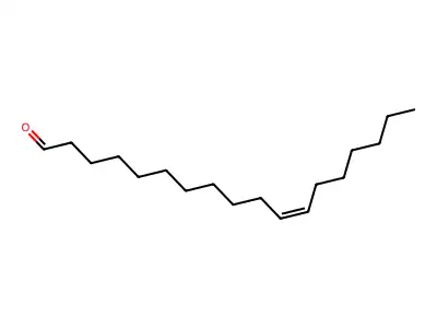 11-Octadecenal structure