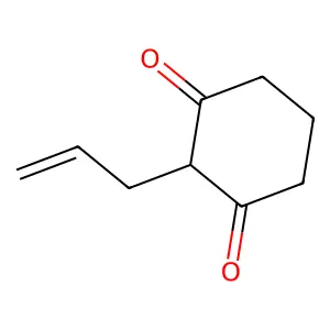 2-Allyl-cyclohexane-1,3-dione structure