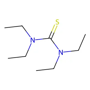 Tetraethylthiourea structure