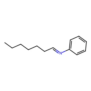 N-庚亚基苯胺 structure