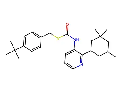 S-((4- O- 3-pyridinylcarbonimidothioate structure