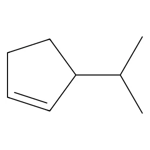 3-(Propan-2-yl)cyclopent-1-ene structure