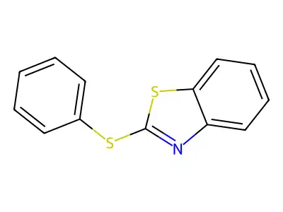 2-(Phenylthio)benzothiazole structure