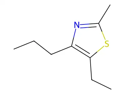5-Ethyl-2-methyl-4-propylthiazole structure