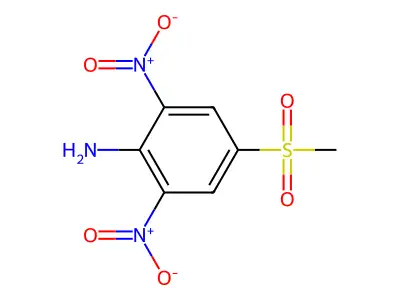 4-Methylsulfonyl-2,6-dinitroaniline structure
