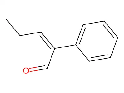2-Phenylpent-2-enal structure