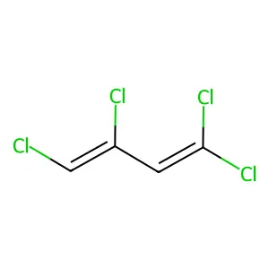 1,1,3,4-Tetrachloro-1,3-butadiene structure