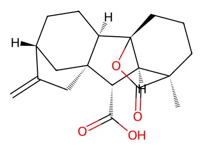 Gibberellin A9 structure