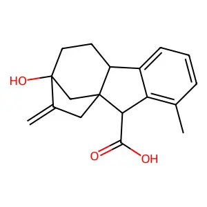 别赤霉酸 structure
