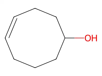 Cyclooct-4-en-1-ol structure