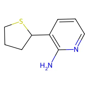 3-(四氢噻吩-2-基)吡啶-2-胺 structure