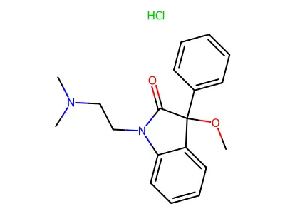 C19-H22-N2-O2.Cl-H.1/2H2-O structure