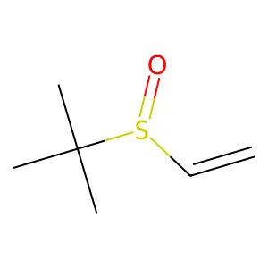 2-Ethenylsulfinyl-2-methylpropane structure
