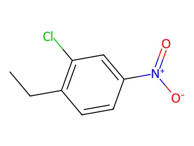 1-Chloro-2-ethyl-5-nitrobenzene structure