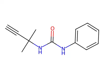 1-(2-Methylbut-3-yn-2-yl)-3-phenylurea structure