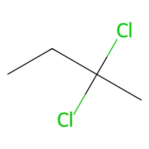 2,2-Dichlorobutane structure