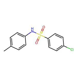 4-chloro-N-(4-methylphenyl)benzenesulfonamide structure